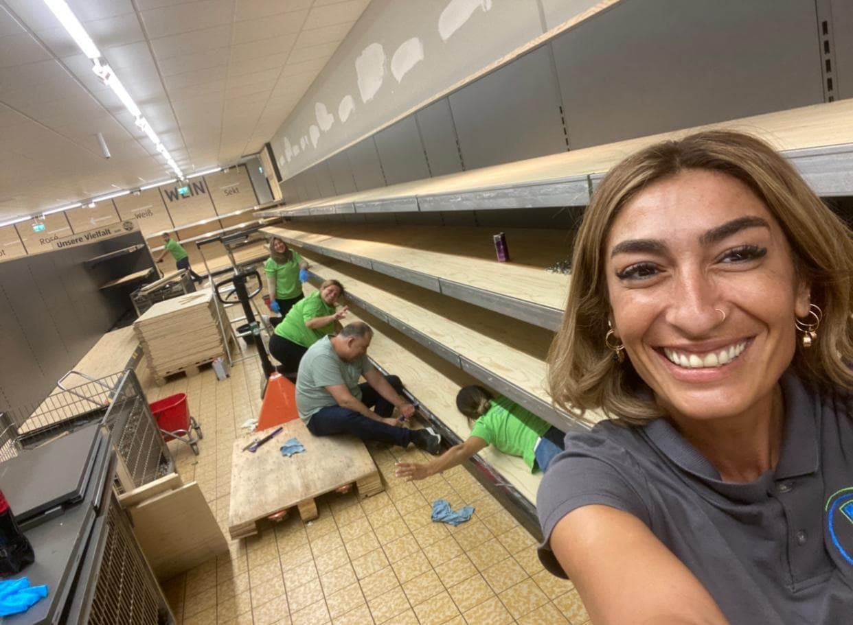 Teamwork bei einer professionellen Reinigungsfirma in NRW